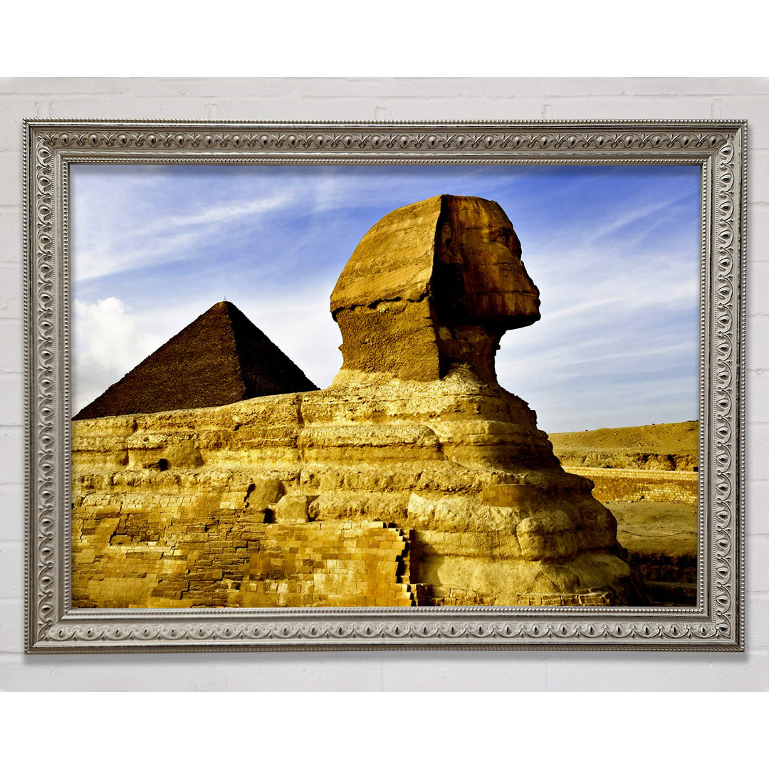 Die Sphinx Ägypten - Einzelner Bilderrahmen Kunstdrucke