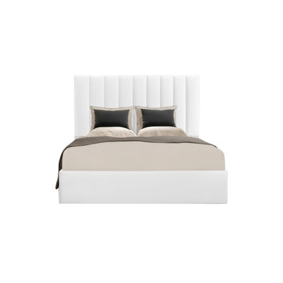 Besar Upholstered Ottoman Storage Bed