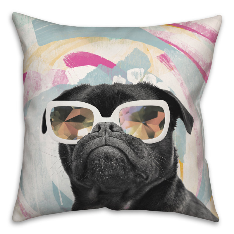 Throw Pillow, 16"H x 16" W