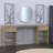 Suitesymphony Base Unit Set With Traditional Drawers, Top Shelf And Hang Rod-127658008