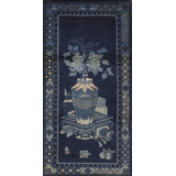 Antique Chinese - Baotou Blue 1925 Rug