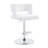 Bar Stool Adjustable Height Faux Leather Upholstered-1038744564