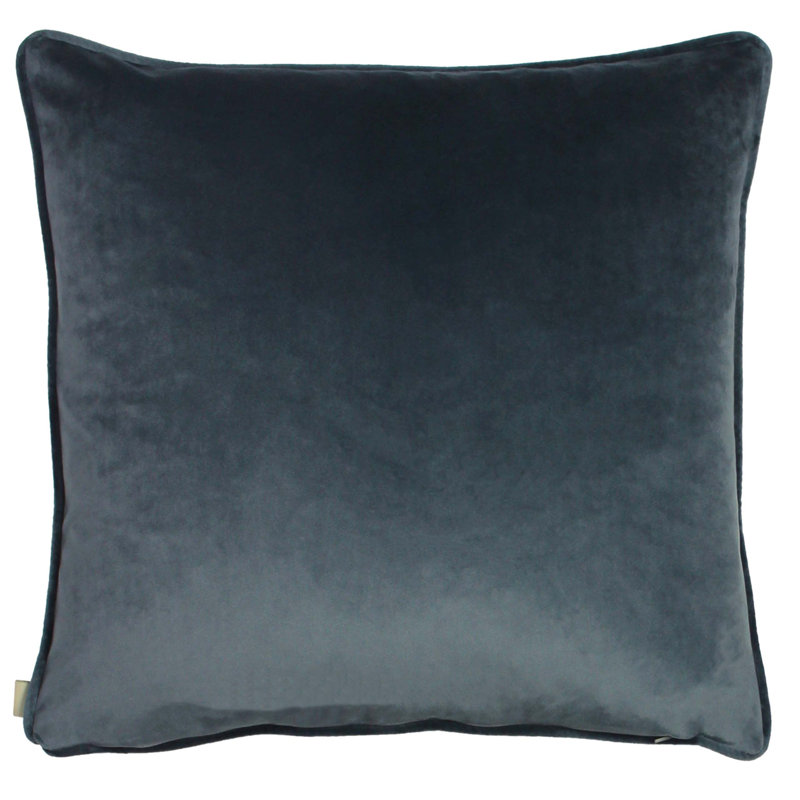 Midnight Garden Floral Velvet Polyester Filled Cushion Twin Pack 