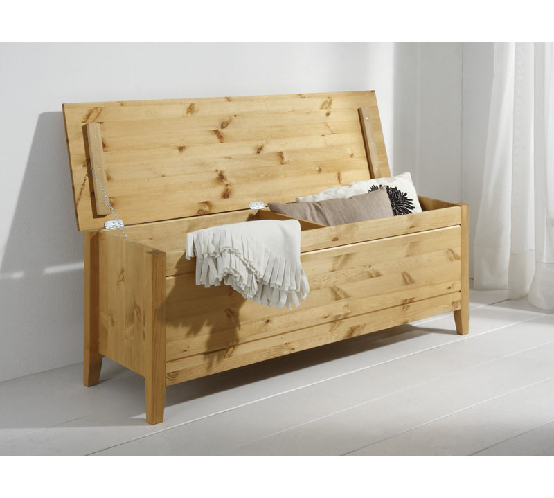 Addie Blanket Chest, Brown/Brown