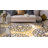 Floral Yellow/Dark Gray/Ivory Area Rug-2033622151