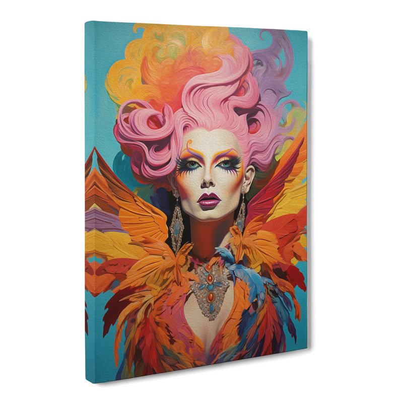 Drag Queen Symbolism - Print, 76cm H x 50cm W x 3cm D