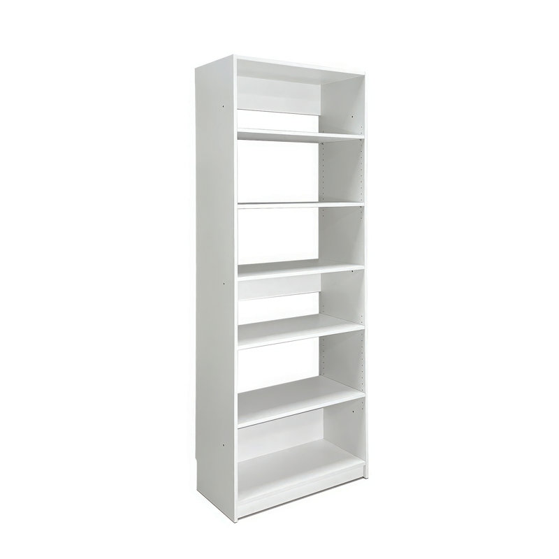 Garde-robe en bois blanc 32 po avec cinq tablettes Prosper