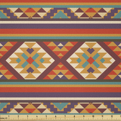 Cye Mosaic with Graphic Fabric