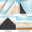 Tapis d'intérieur transparent plage lavable à la machine avec lumière du soleil-133457056