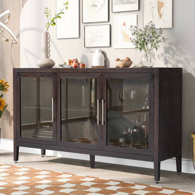 Rano Sideboard and Buffet Buffet Cabinet Sideboard Cabinet Wood Sideboard