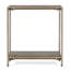 Table de chevet en métal avec tablette-975926752
