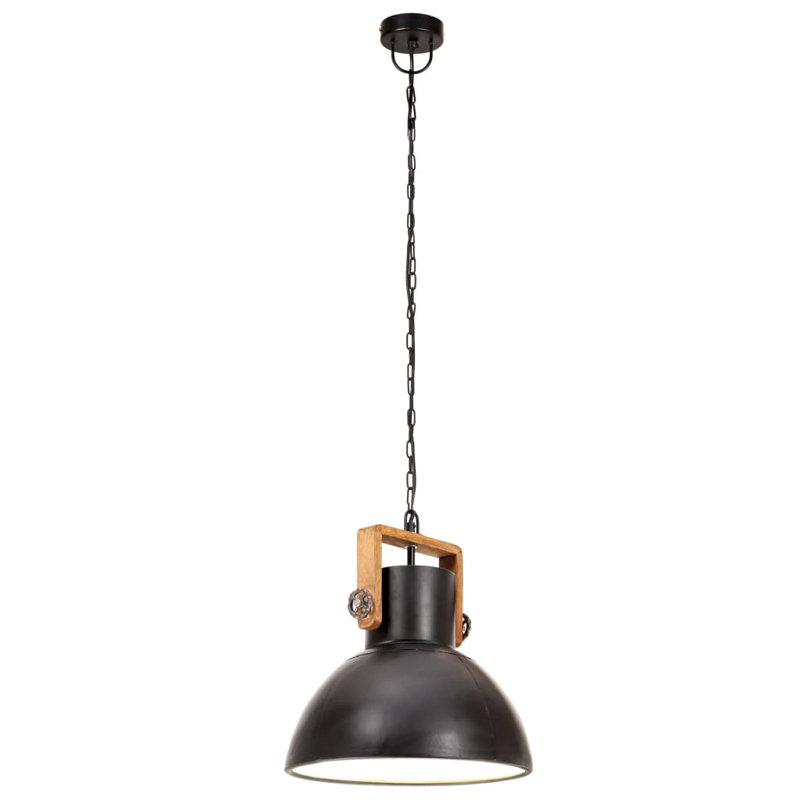 Esmeralda 1 - Light Single Pendant, Black, 101cm H x 30cm W x 30cm D
