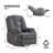 Latitude Run® Oversized Power Swivel Rocker Recliner Chair for Adults  with Heat and Massage-2042495423