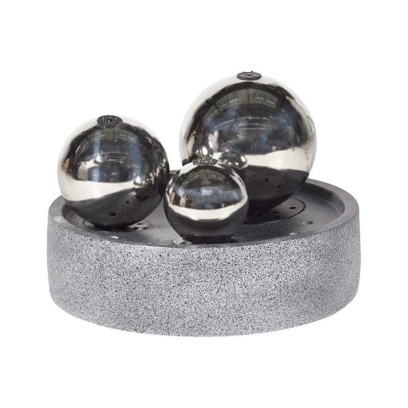 MAKYBE Weather Resistant Floor Fountain with Light