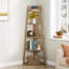 177.8cm H x 65cm W Metal Corner Bookcase-2140717884