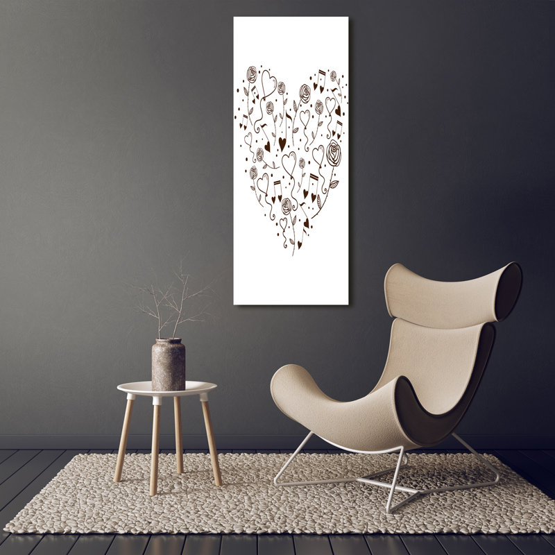 Heart - Wrapped Canvas Print