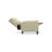 Bernhardt Hampton Leather Recliner, Cream-137412546