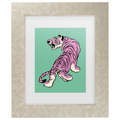 Œuvre encadrée «bolologic Little Dean Tiger»