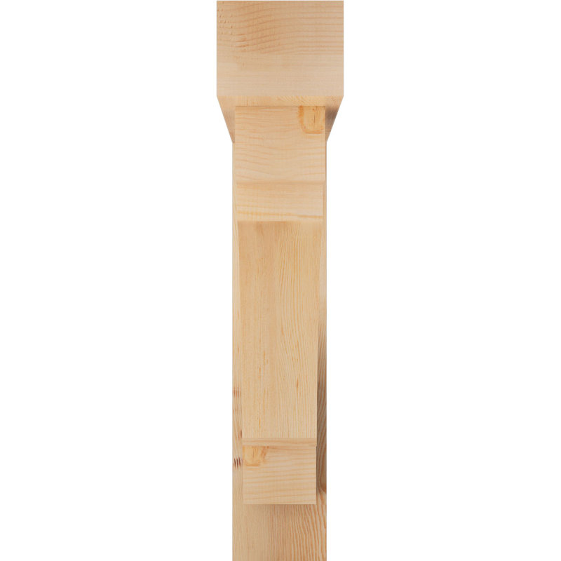 Support Merced Block avec support décalé, 42 x 42, Sapin Douglas de l 8 po (scié brut)