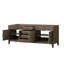 Meuble-lavabo double en chêne gris 84 po X P 22 po D-1651862553