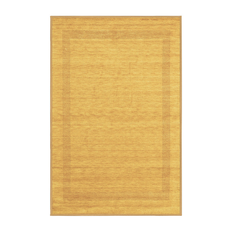 Tapis géométrique en laine et en polyester tissé à la machine Dorlee, Rectangle 2 pi x 3 pi
