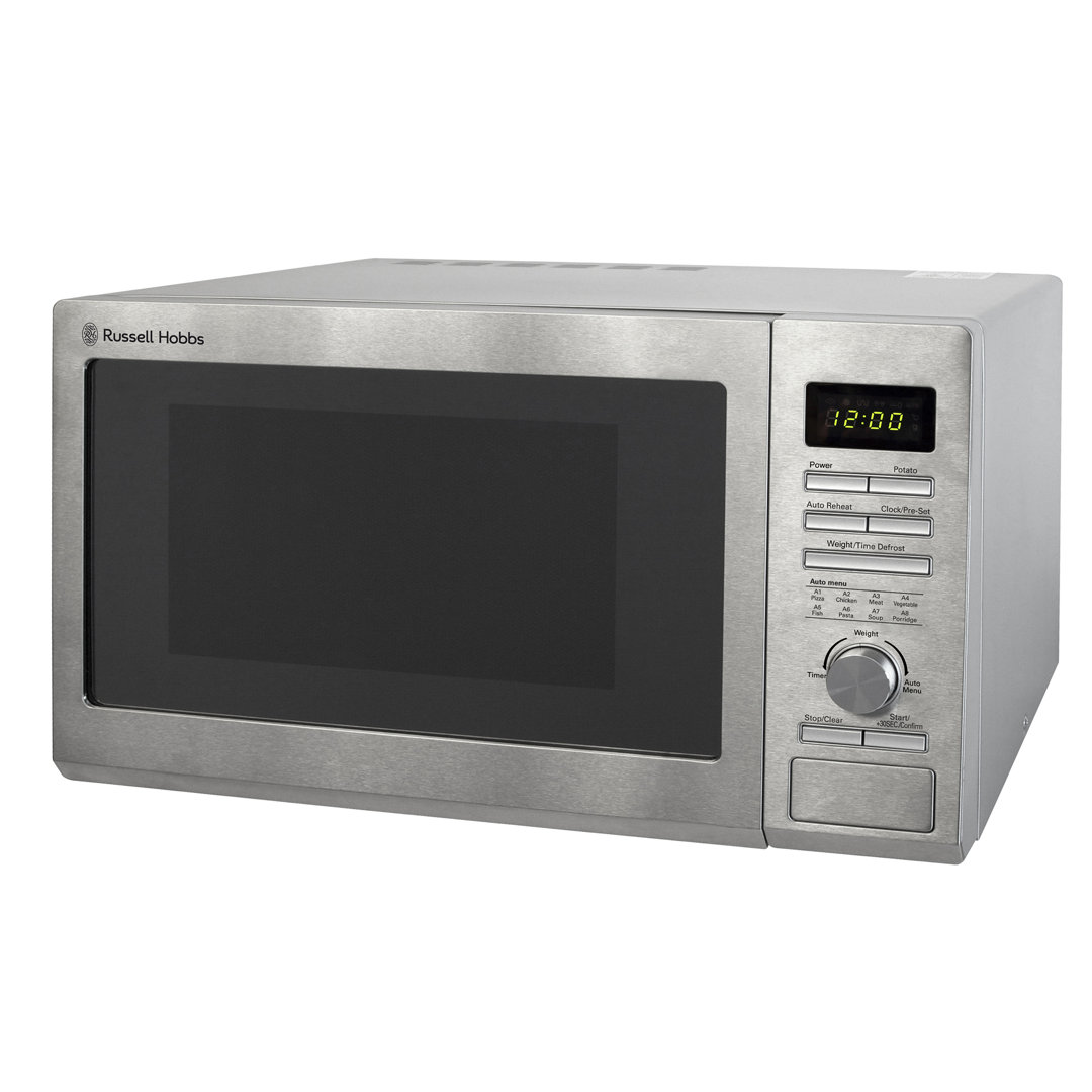 Russell Hobbs Rhm2563 25l Digital 900w Solo Microwave Stainless Steel