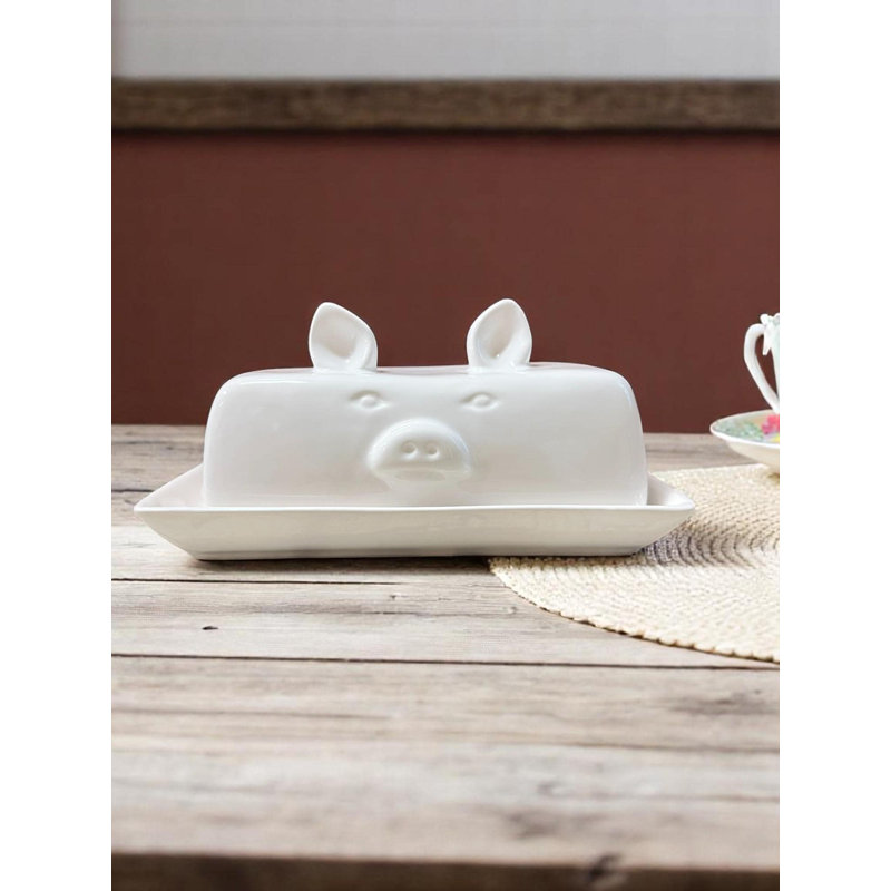 Piglet Butter Dish