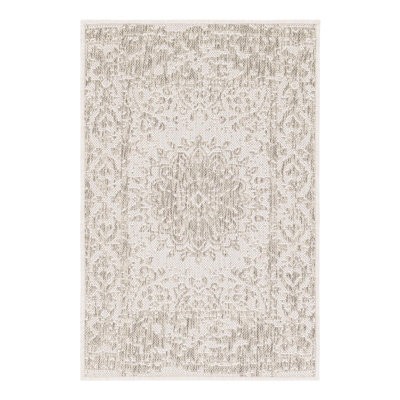 Tapis laminé orné