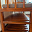 Banc de rangement pour chaussures en bois massif 10 paires