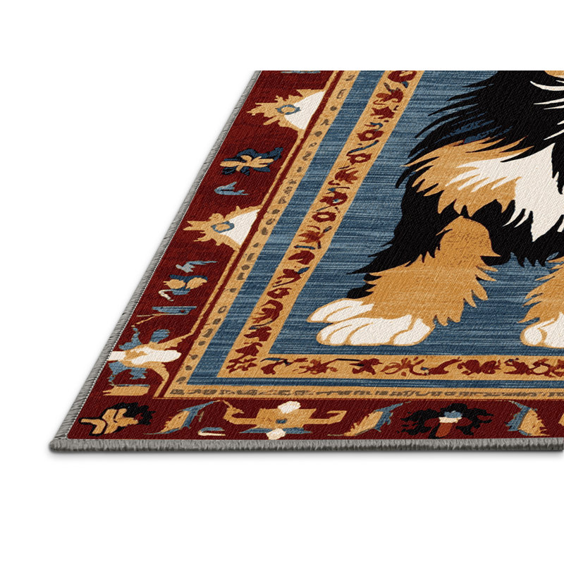 Tapis lavable pour jouets russes, Rond 6 pi