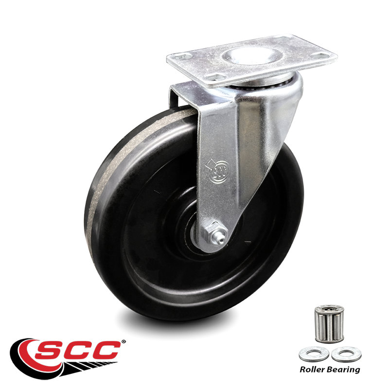 Phenolic Swivel Top Plate Caster