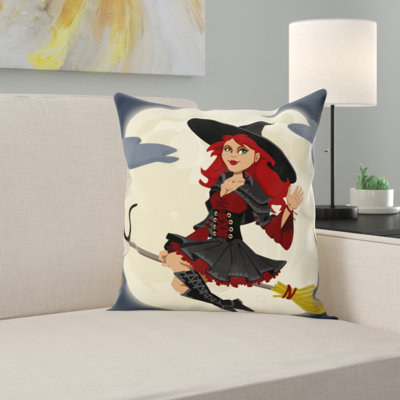 Microsuede Throw Pillow
