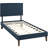 Modway Camille Fabric Platform Bed with Squared Tapered Legs-79311391-79311362
