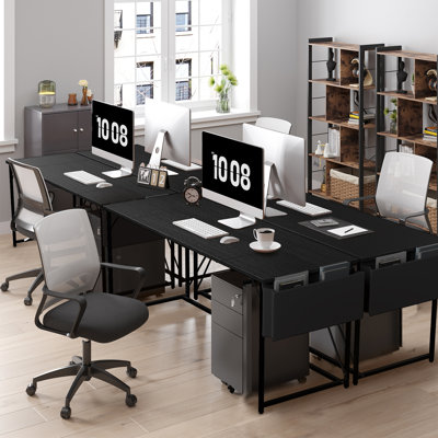 Odoaker Stainless Steel Writing Desk