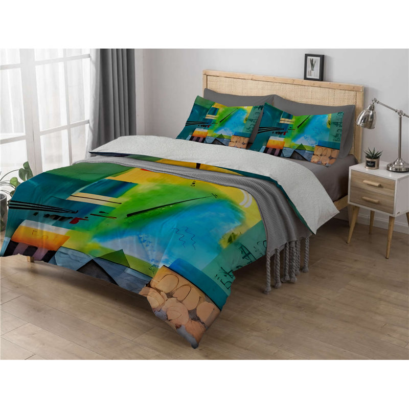 Tempo Rubato Stolen Time  Sherpa Comforter Set, Twin
