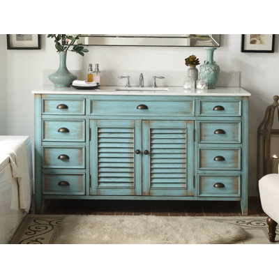 Ensemble de meuble-lavabo simple 60 po Lemoore