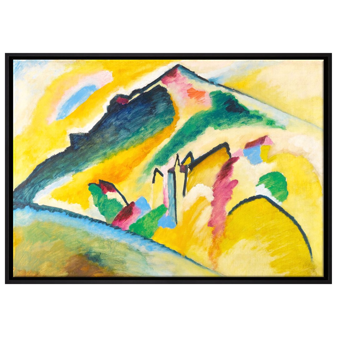 Wassily Kandinsky - Herbstlandschaft - Leinwandbild Im Schattenfugenrahmen Kunstdruck