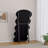 Full Length Wave Black Floor Mirror With Stand For Bedroom Living Room Hanging Or Against The Wall-49931665