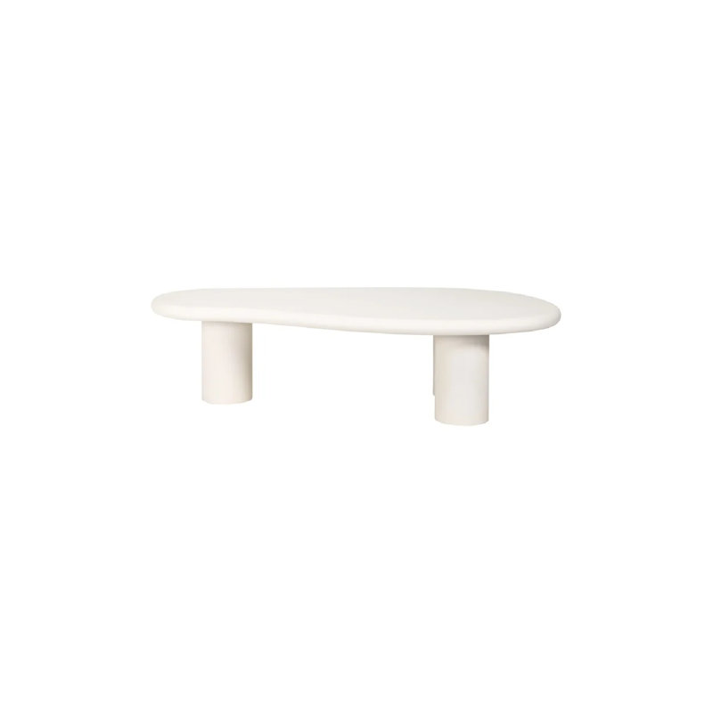 Table basse Bloomstone, Blanc