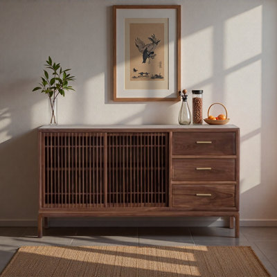 Buffet de cuisine en bois massif Retro