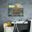 «Mexico City Palace in the Rain» par Pedro Gavidia - reproduction d'art sur toile tendue-1101443137