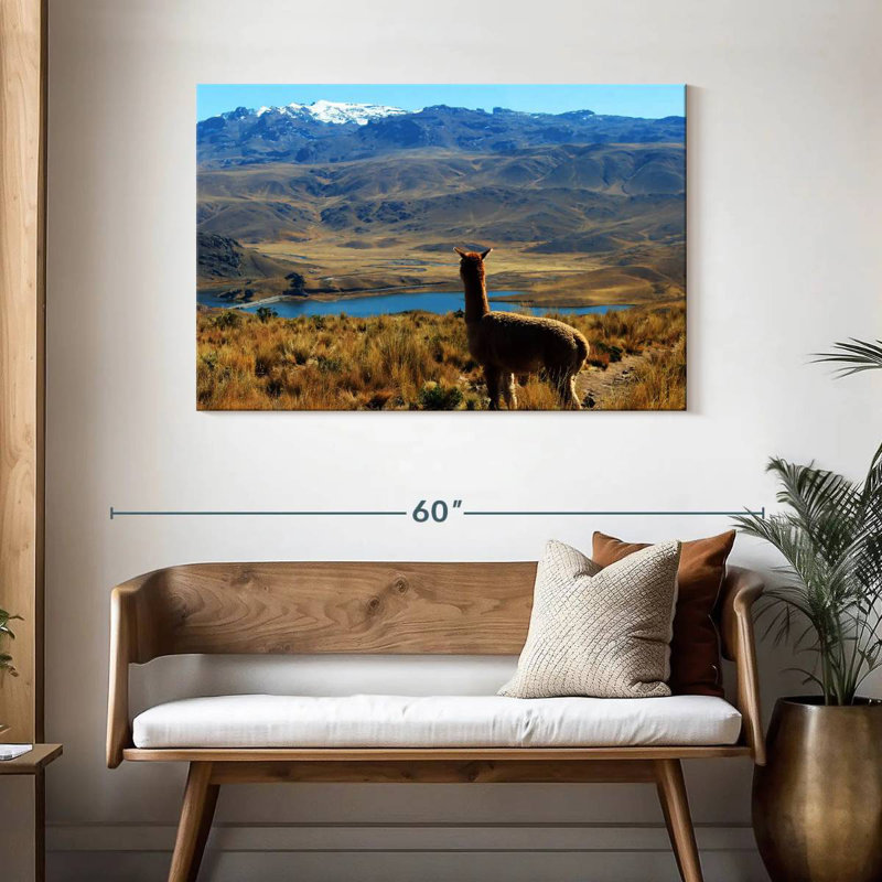 Brampt Lakeside Alpaca, 30" H x 45" W