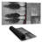 Grayscale industrial landscape - 15.75"x31.50" Desk mat