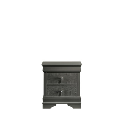 Table de chevet 2 tiroirs Blaze