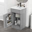 Meuble-lavabo 18 po avec lavabo et tablette réglable-462167466