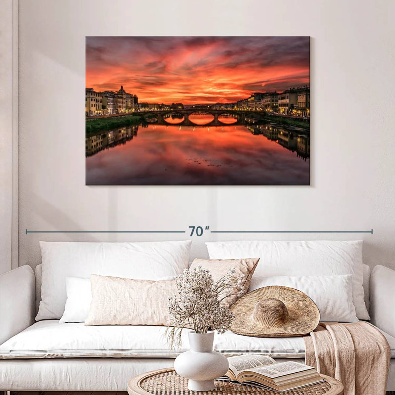 Kavia Ponte Vecchio Florence Italie I, H 30 po x l 45 po
