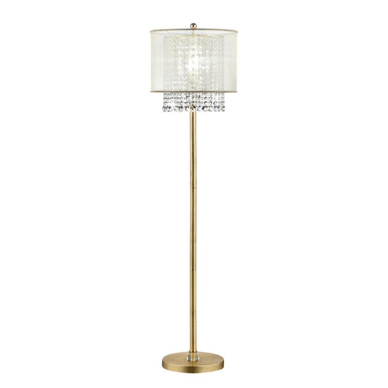 Deric 65'' Gold Novelty Floor Lamp