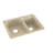 25'' L Mounting / Installation Required Double Bowl Solid Surface Kitchen Sink-38293706-38293701