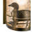 Jaiza Steel Flush Mounted Sconce