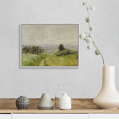 Paysage, vue complète d'Argenteuil (Collines de Sannois), 1872 par Claude Monet - reproduction d'art sur toile